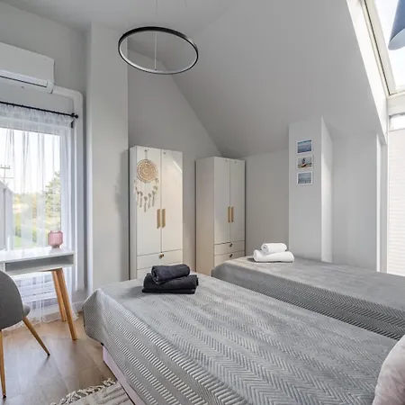 Nadmorska Czapla Morze Apartamentow Prázdninový dům *